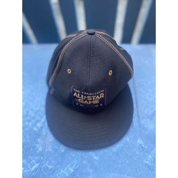 New Era Men’s SF All Star Game 2007 Brown Hat Sz 7 - Picture 1 of 8